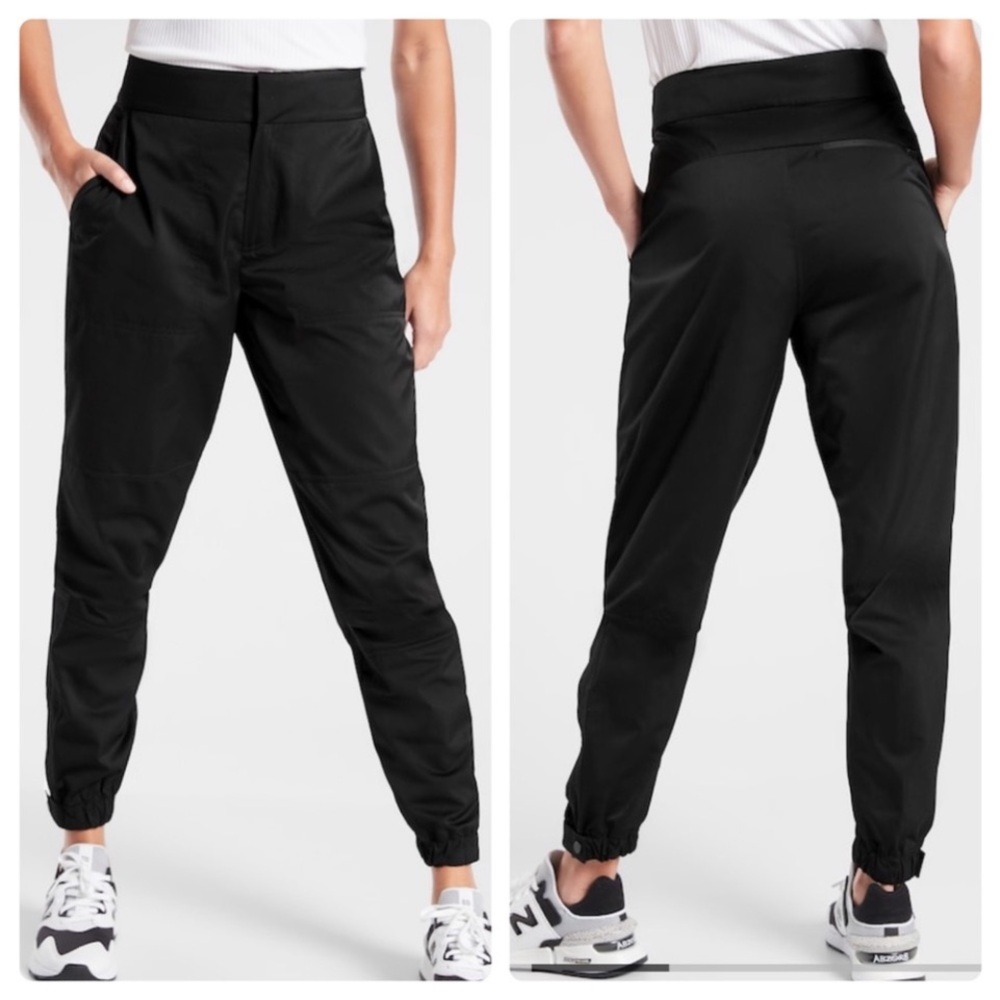 Athleta Radient Jogger Brown / Black Pant 0